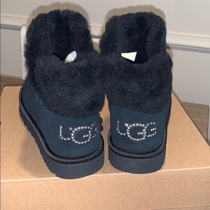 UGG classic bling mini boots. Size 9
